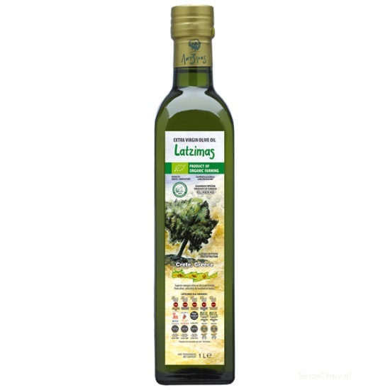 Bio oliwa z oliwek extra virgine LATZIMAS 