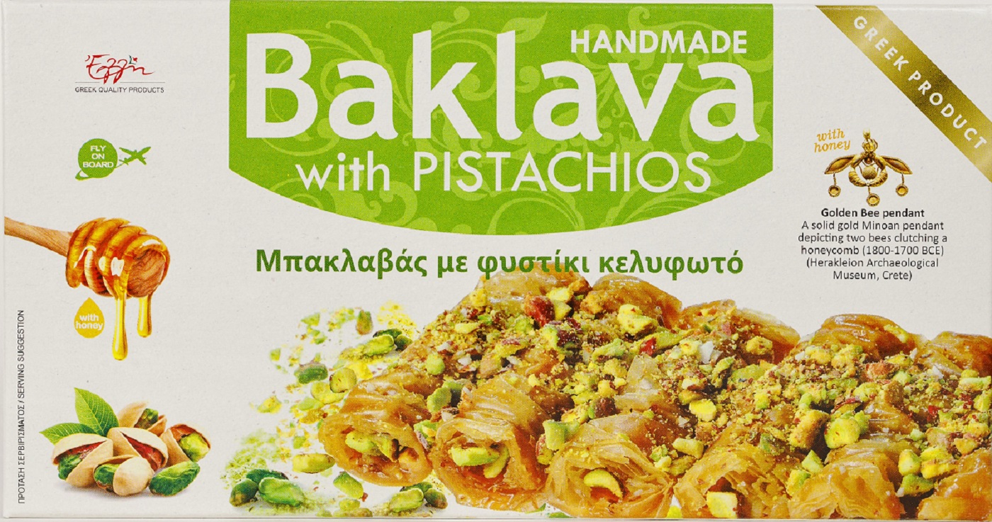 Baklava grecka z pistacjami Ellie 135g
