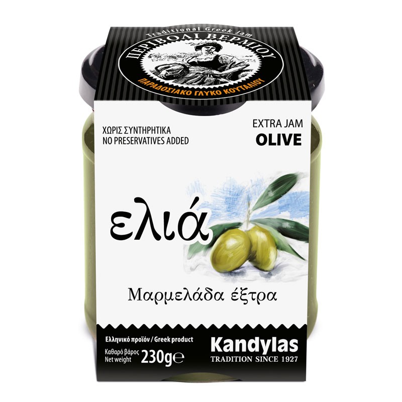 Extra Dżem z oliwek Kandylas 230g