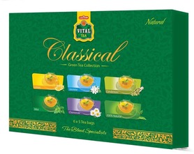 VITAL Herbata zielona Kolekcja BOX 30 torebek