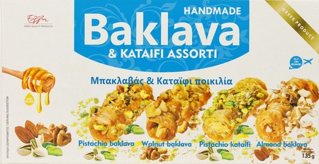 Baklava & Kataifi greckie Assorti Golden Bee 135g