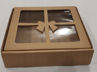 Pudełka fasonowe z okienkiem 15x11x7 PREZENT (4)
